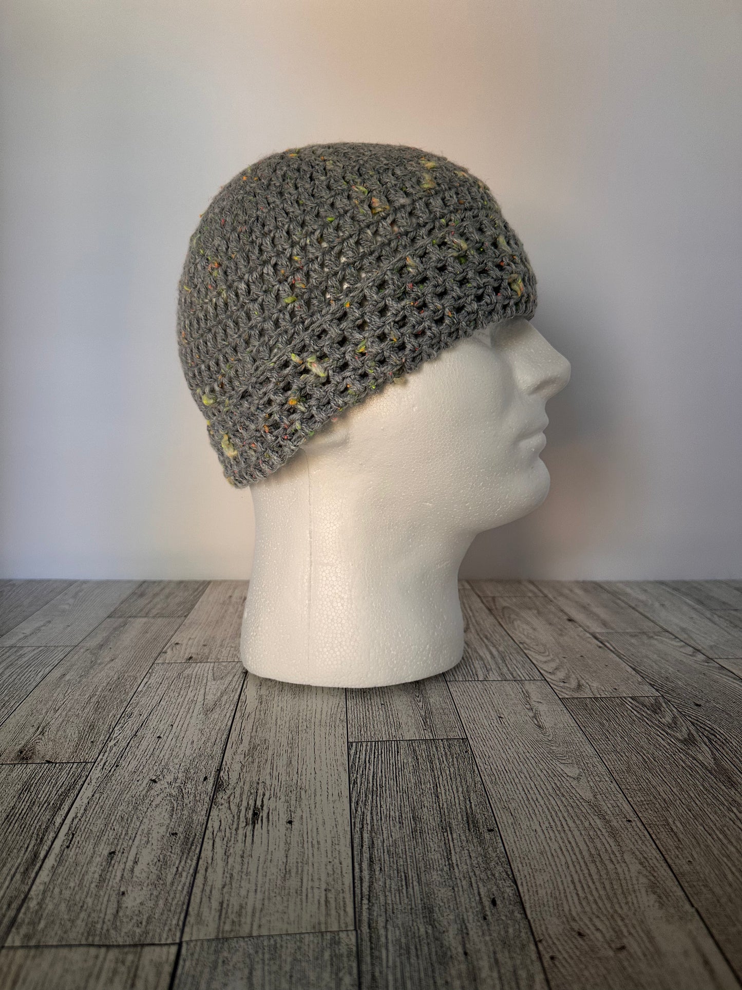 Gray Confetti Beanie