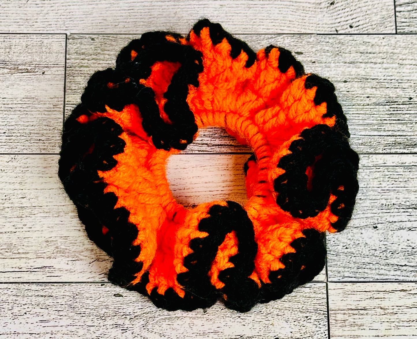 Tiger Stripe Scrunchie