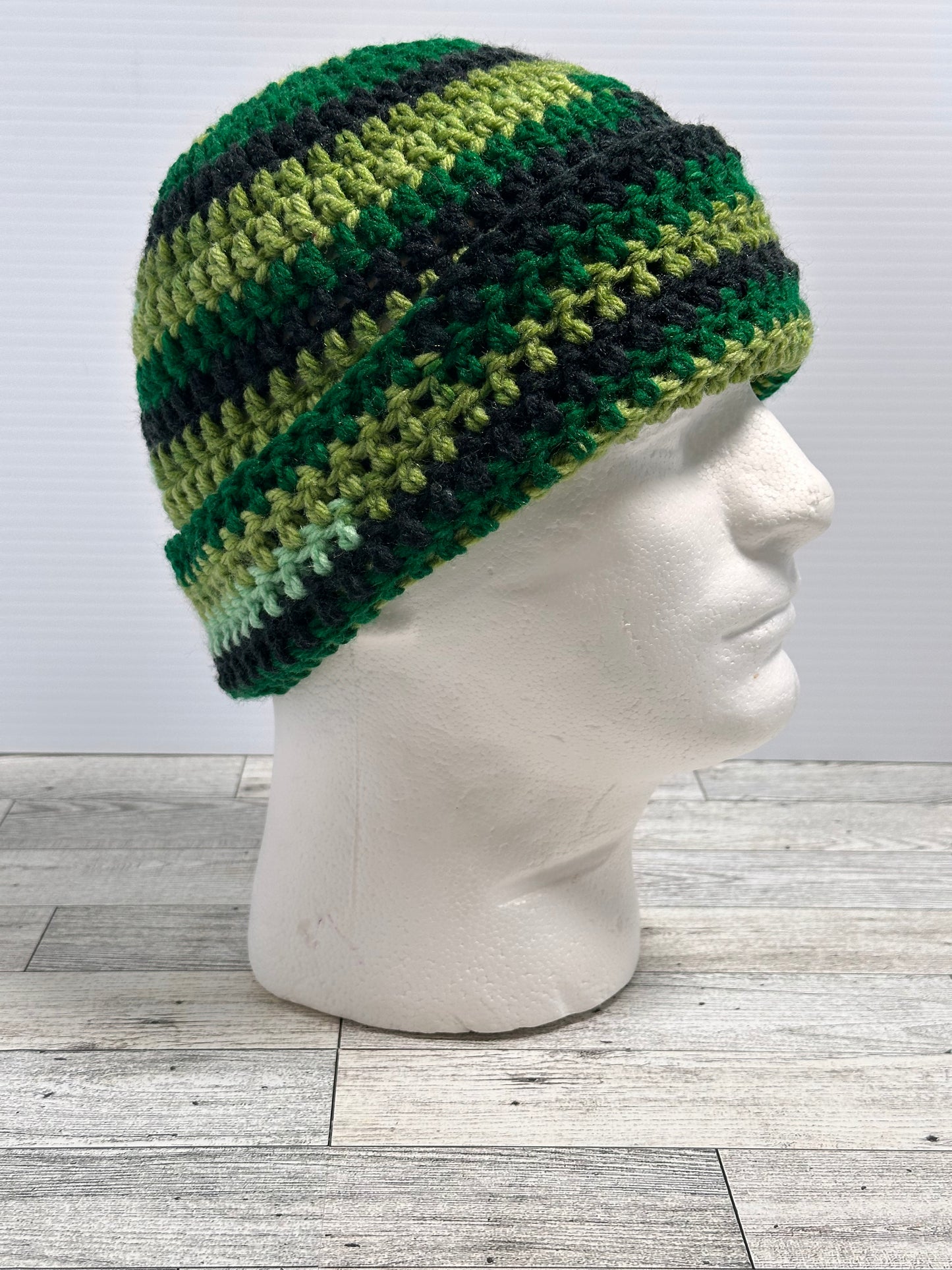 Green Scrap Beanie