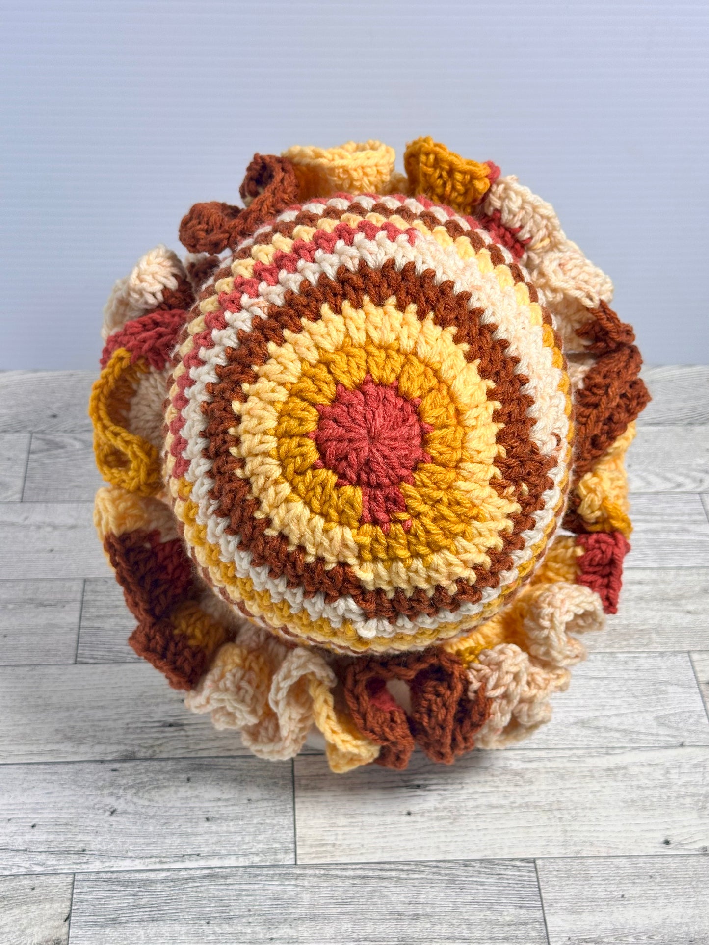 Golden Grove Ruffle Hat