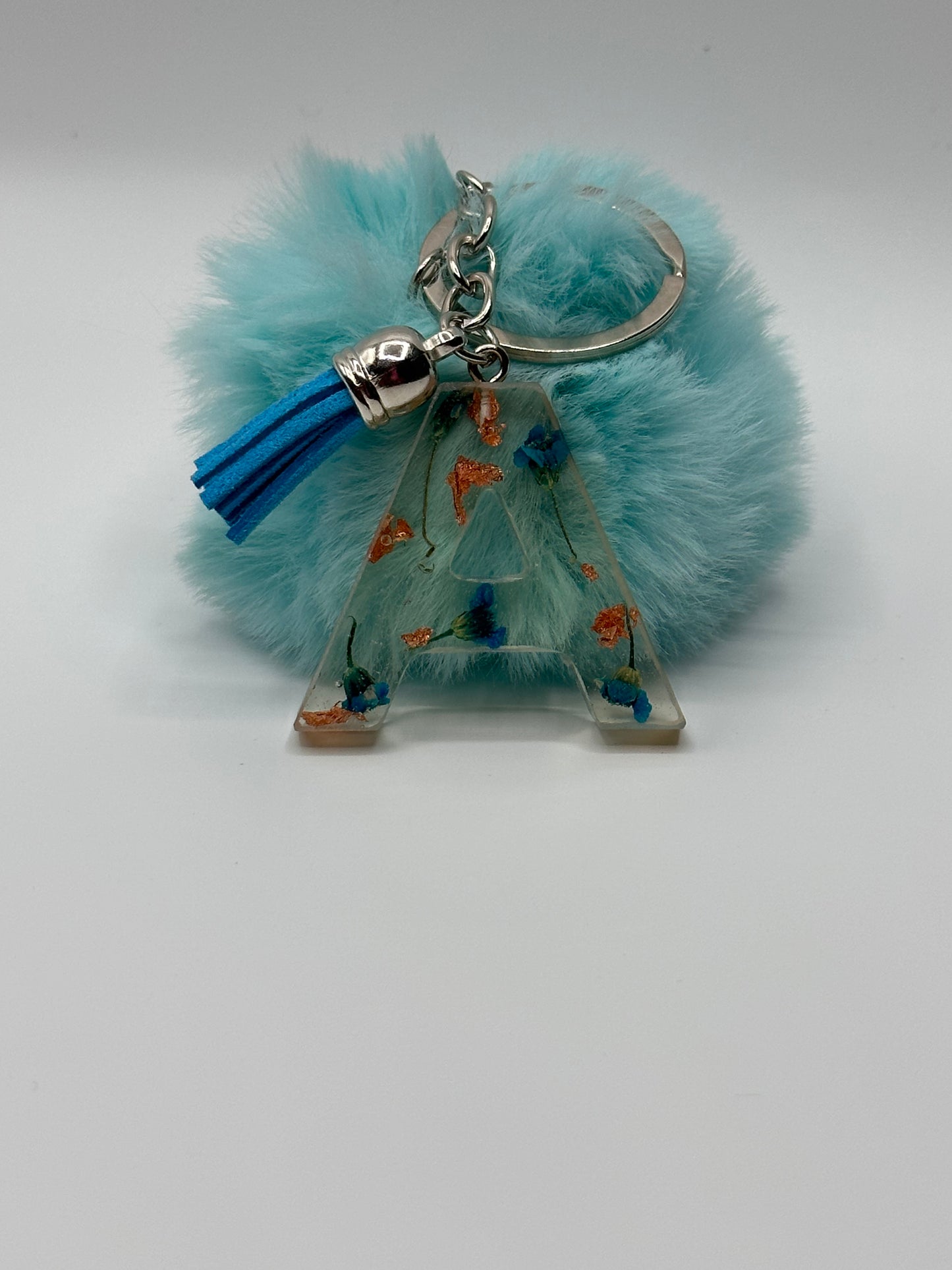 Resin Letter Keychain