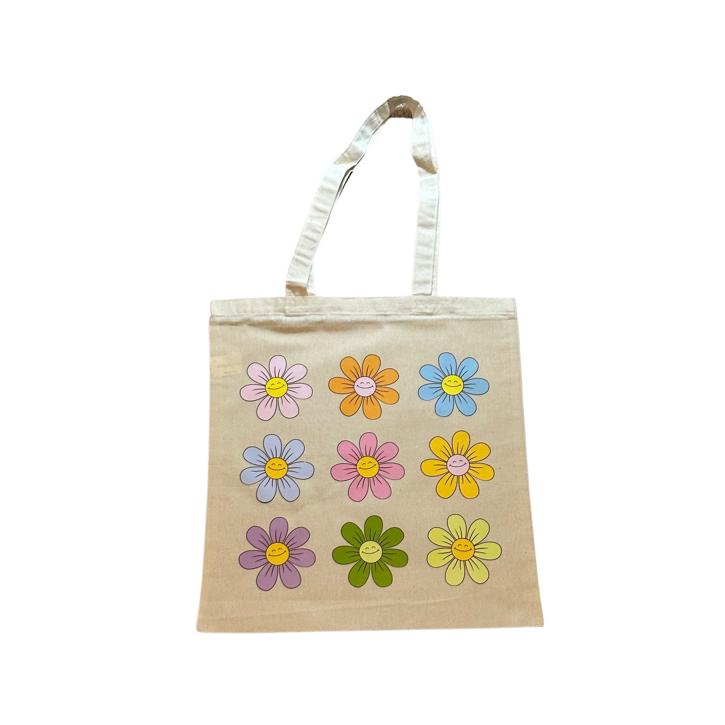 Multi Flower Tote Bag
