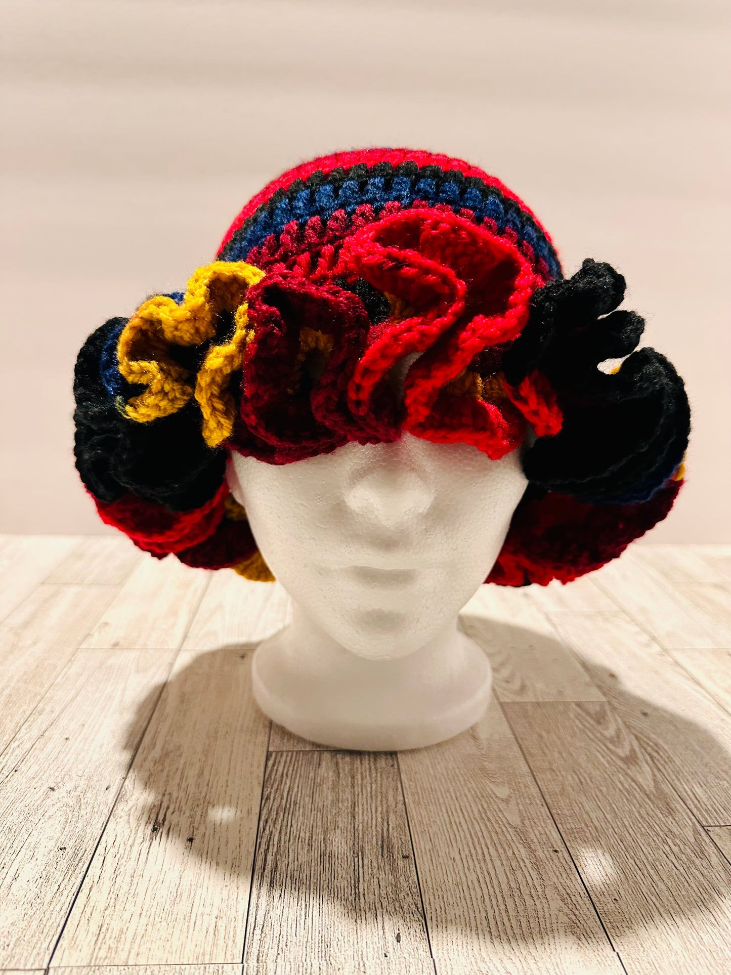 Cherry Ruffle Hat