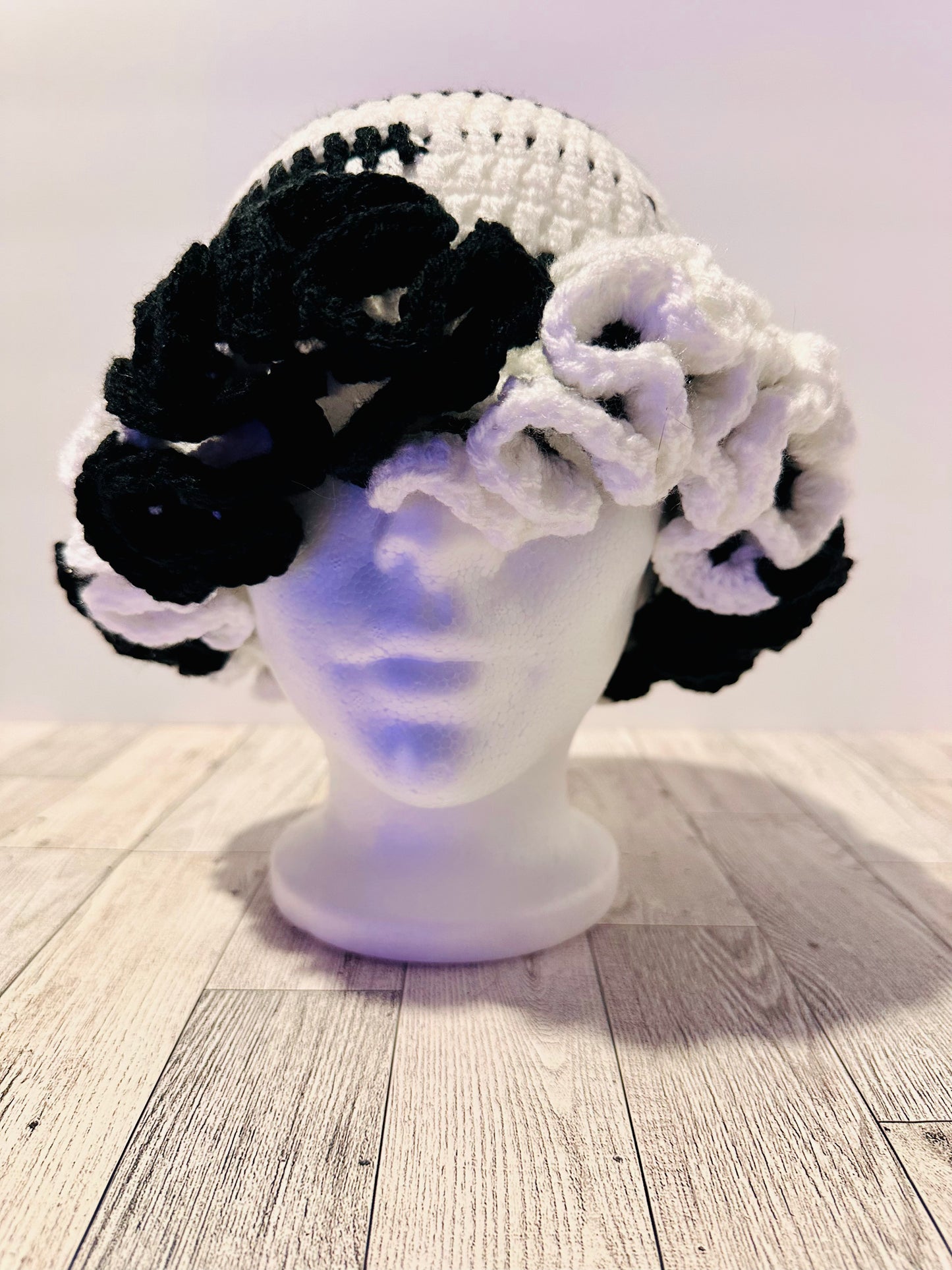 Cookies & Cream Ruffle Hat