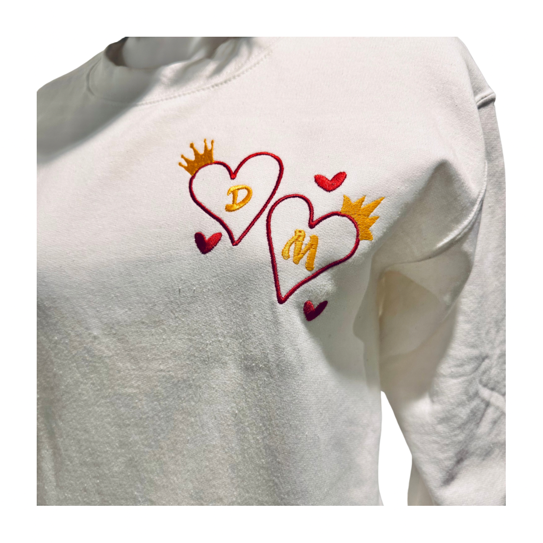 King & Queen Valentine Crewneck (PAIR)