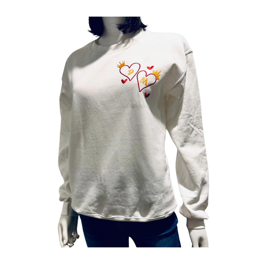 King & Queen Valentine Crewneck (PAIR)