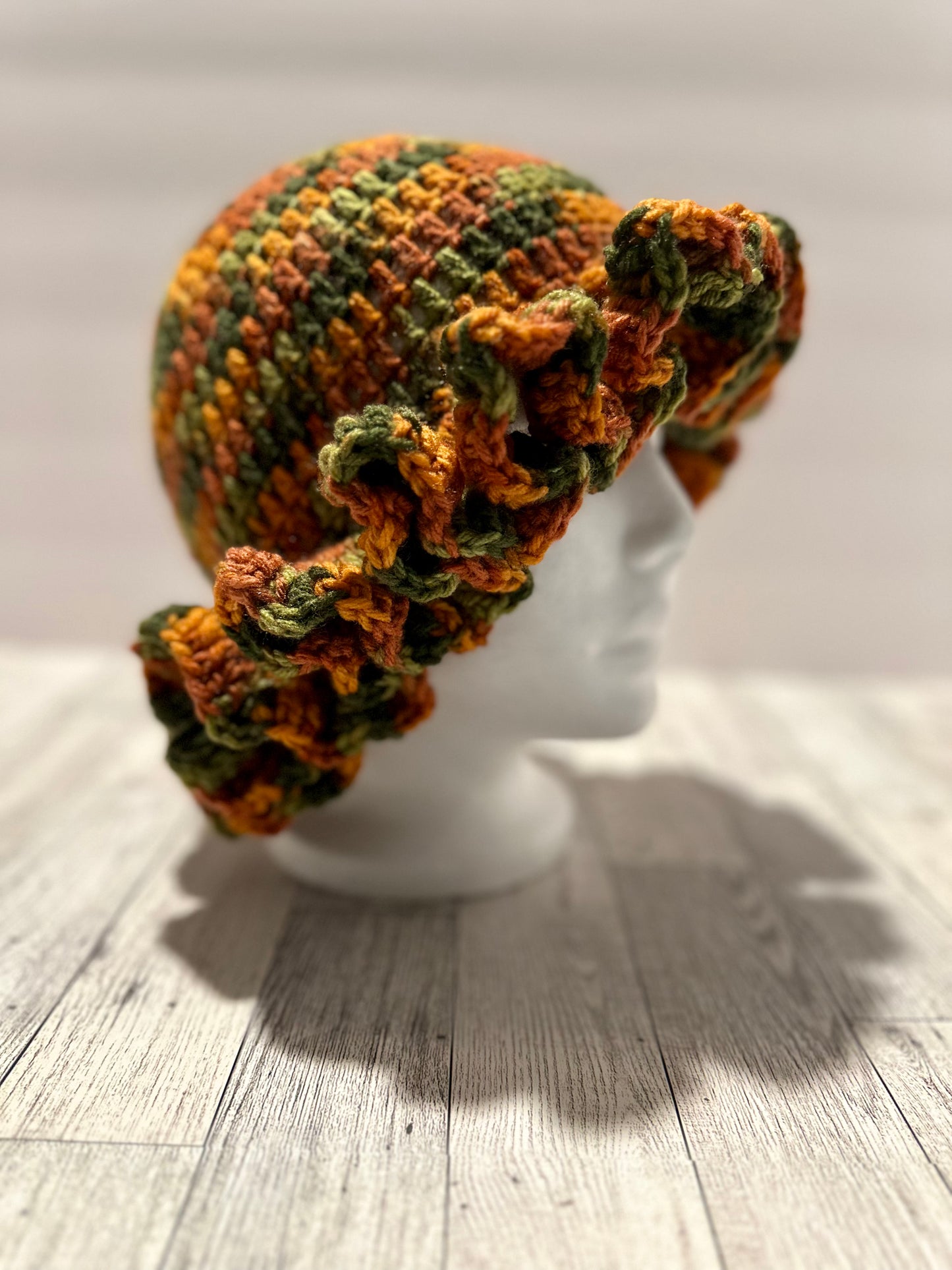 Fall Ruffle Hat