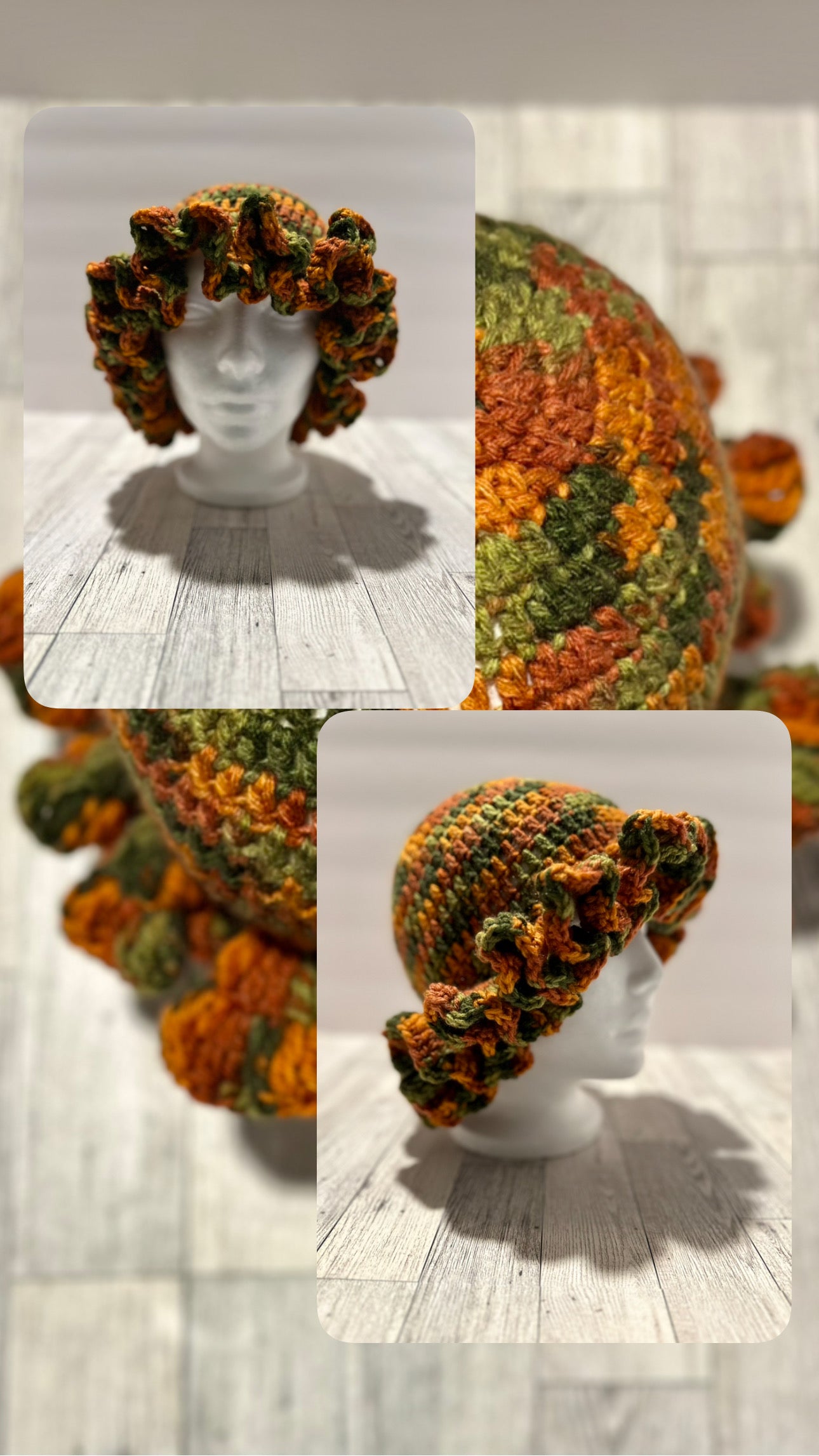 Fall Ruffle Hat