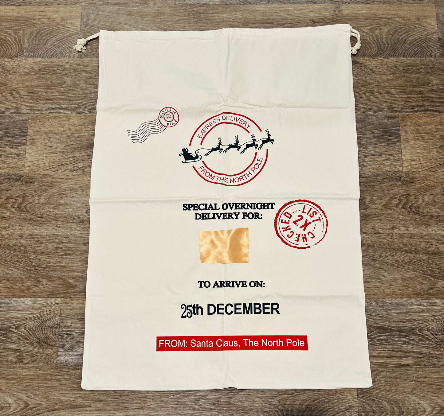 Special Overnight Santa Sack (JUMBO)