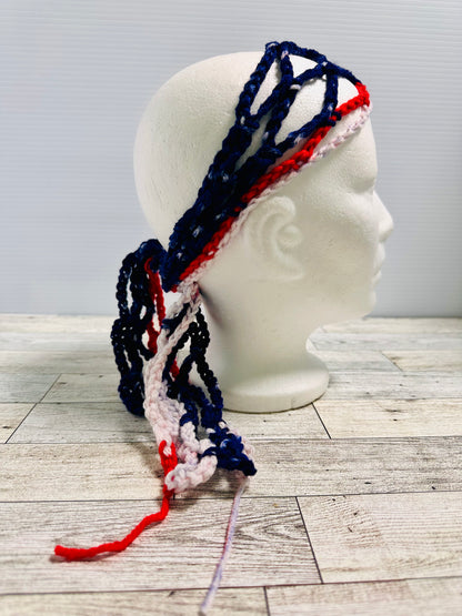Crochet Mesh Headband