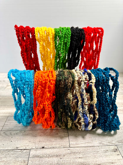 Crochet Mesh Headband
