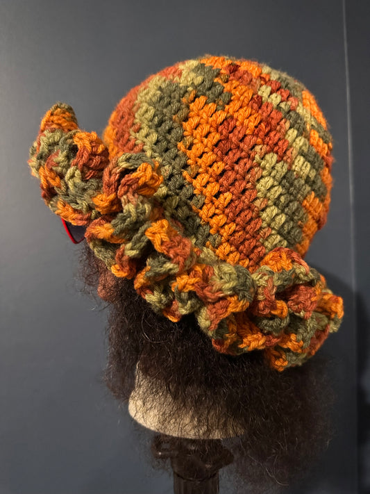 Fall Ruffle Hat