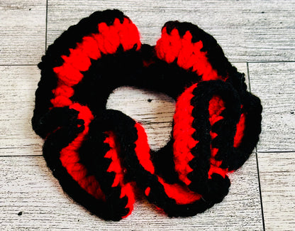 Red & Black Scrunchie