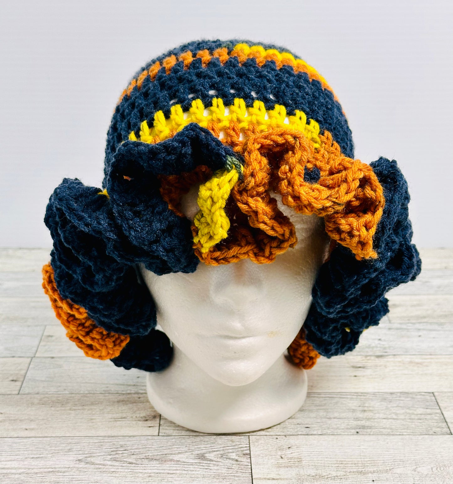 Harvest Flame Ruffle Hat