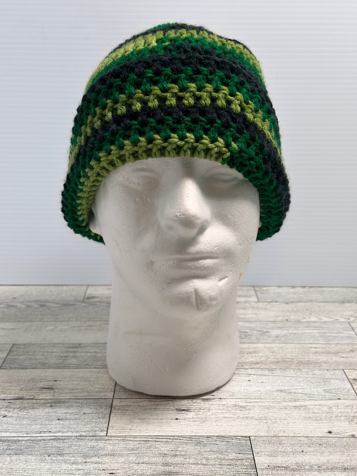 Green Scrap Beanie