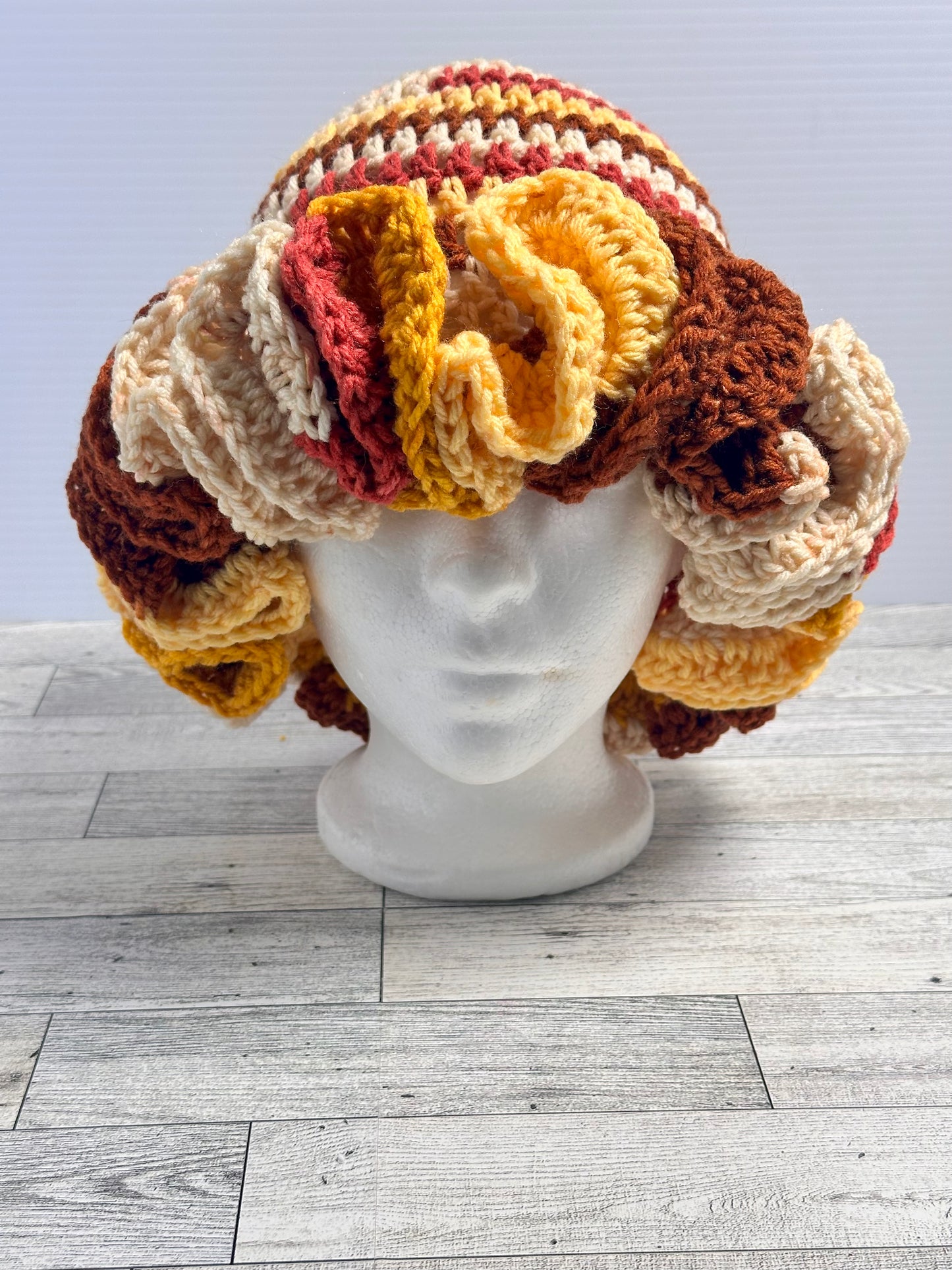 Golden Grove Ruffle Hat