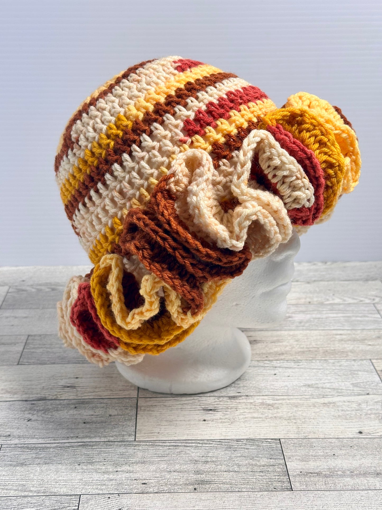 Golden Grove Ruffle Hat
