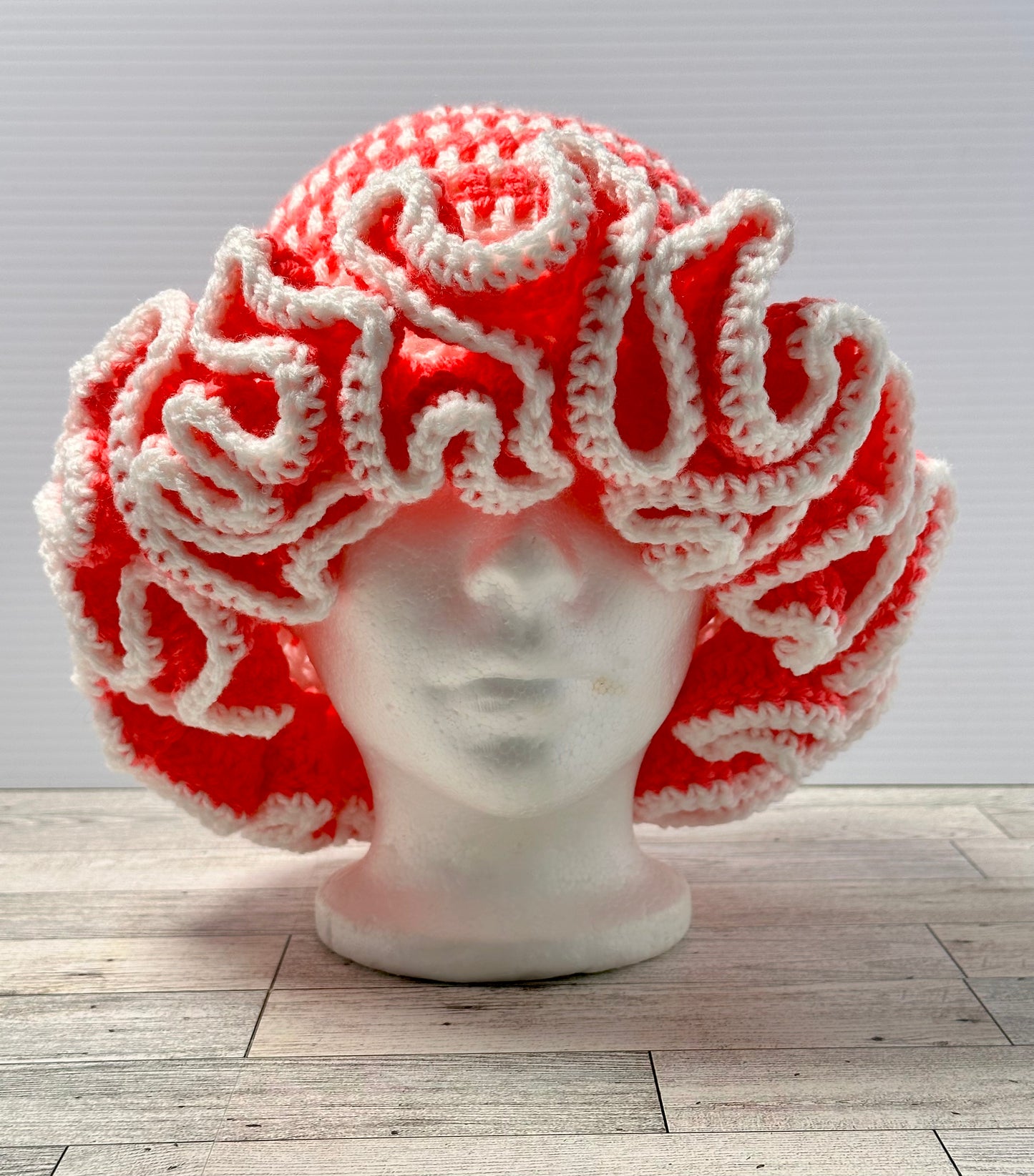 Tropical Bloom Ruffle Hat