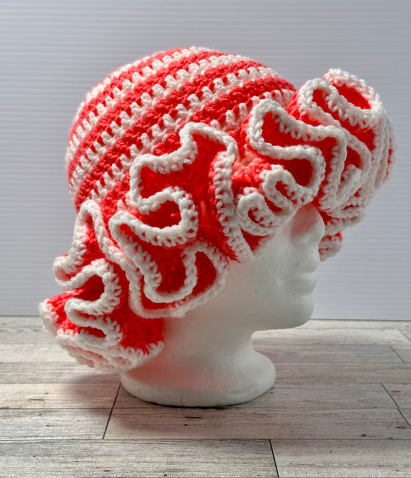 Tropical Bloom Ruffle Hat