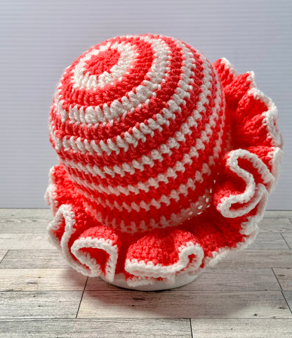 Tropical Bloom Ruffle Hat