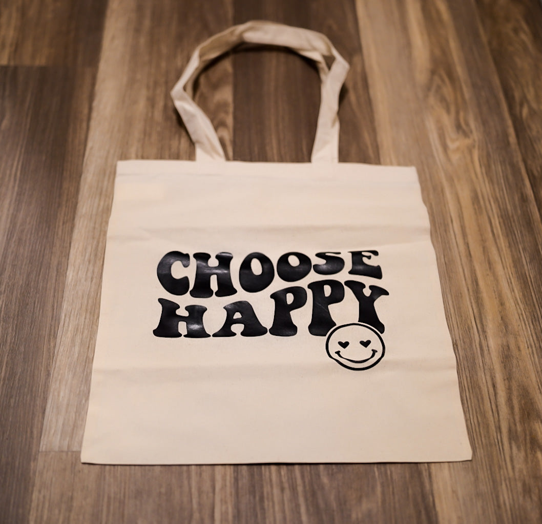 Choose Happy Tote