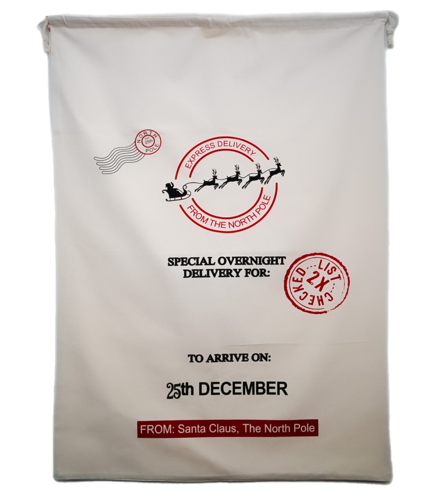 Special Overnight Santa Sack (JUMBO)